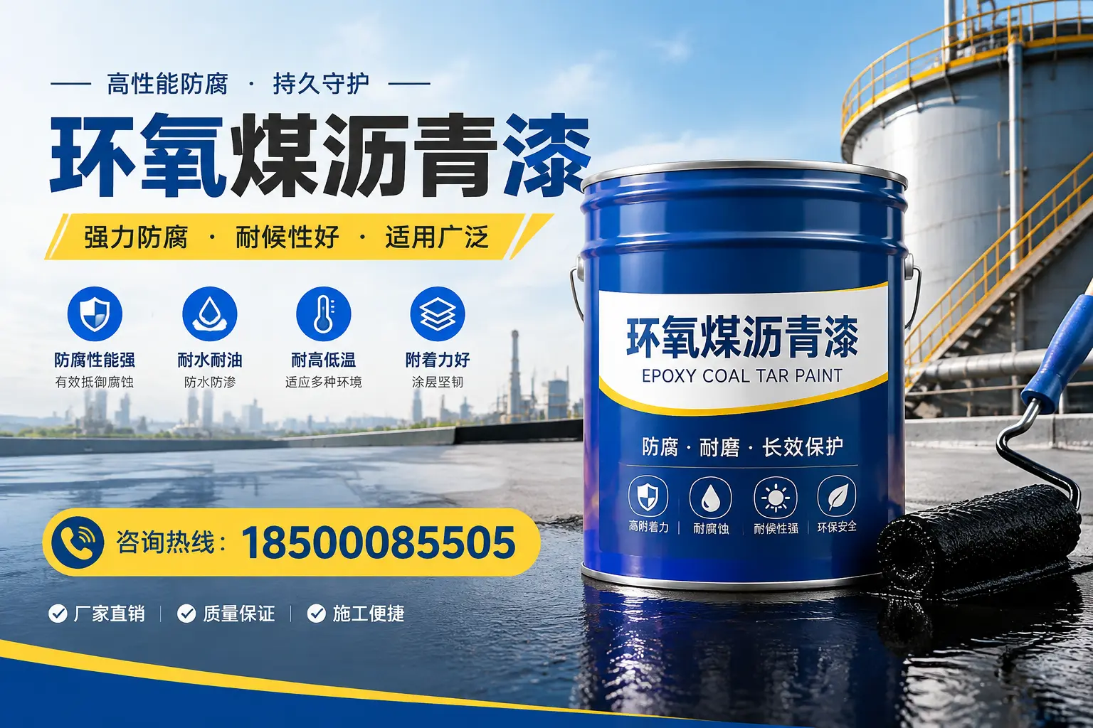 环氧煤沥青漆的储存与运输注意事项，东方企业须知